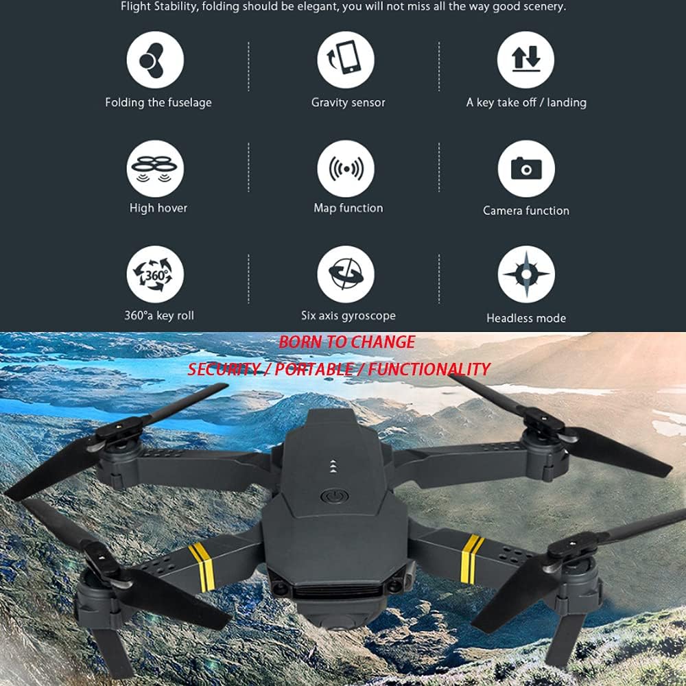 Dron con doble cámara 4K + Maletín Gratis